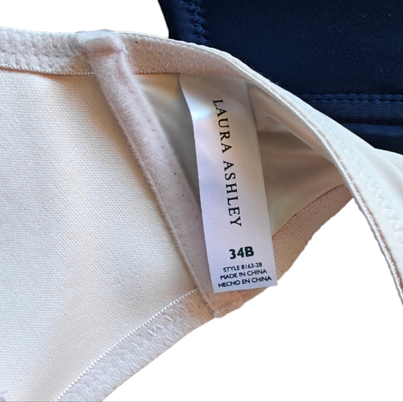 2 NWOT Lacey Racer Back Bra - Picture 6 of 7